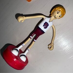 Vintage Kid Galaxy Bendos Hope the Cheerleader Bendable Figure Used